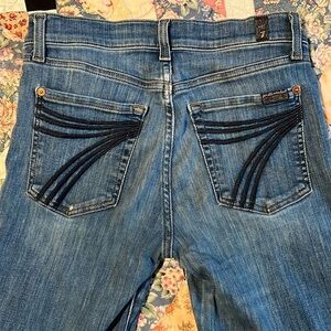 7 For All Mankind wide leg Jeans
